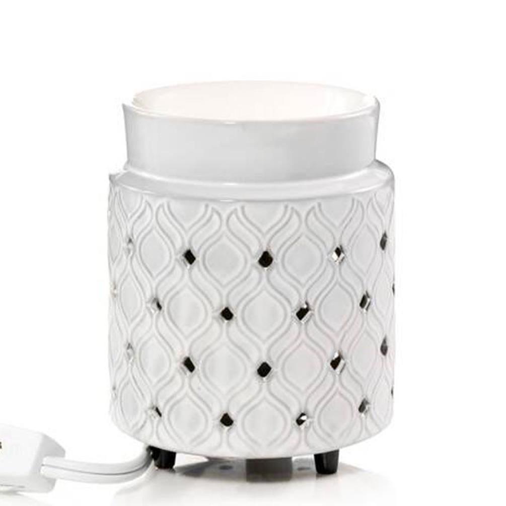Yankee Candle LED Punched Ceramic Electric Wax Melt Warmer £22.49